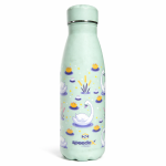 Swan Bliss Stainless Steel Water Bottle – Mint Green (500 ML)