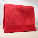 Premium Soft Cotton Bath Towel – Luxury Red | Super Absorbent & Quick Dry