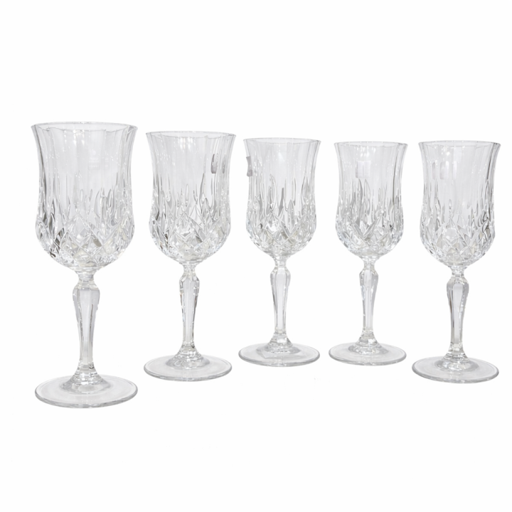 Premium Crystal Wine Glass Set (Set of 6)