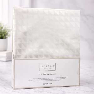 Spread Spain Italian Jacquard 500 TC Bedsheet Set – Super King